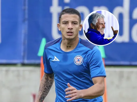 La primera imagen de Kevin Castaño en Cruz Azul