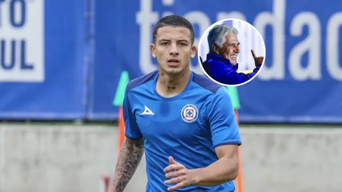 La primera imagen de Kevin Castaño en Cruz Azul