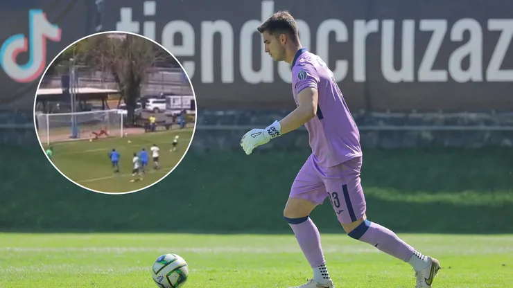 Sebastián Jurado tapó un penal ante América.