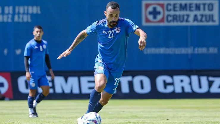 Moisés Vieira anotó su primer gol con Cruz Azul.