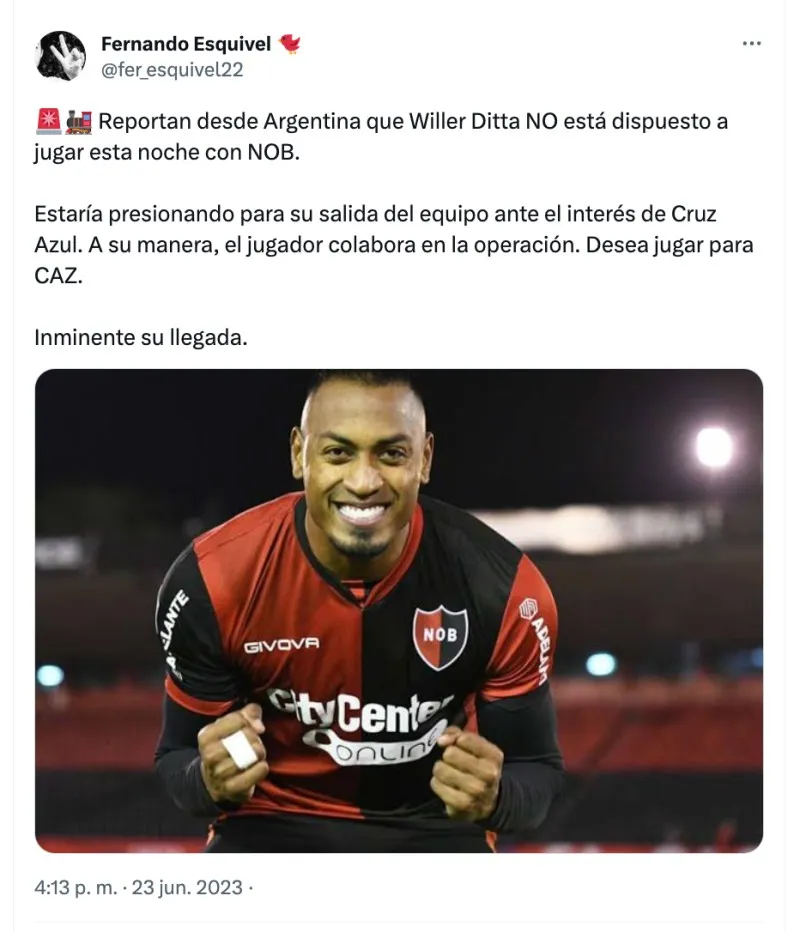 Fernando Esquivel | Twitter