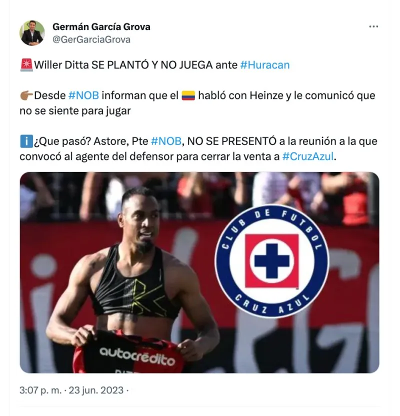 Germán García | Twitter