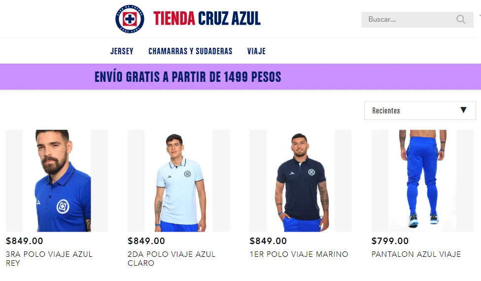(Foto: Tienda Cruz Azul)