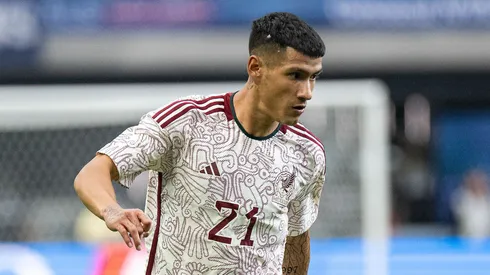 Uriel Antuna fue titular y disputó 90 minutos del encuentro.