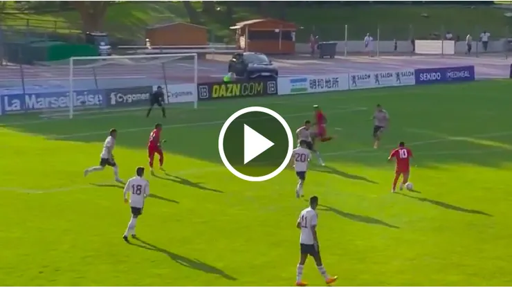 Ángel Orelien le convirtió un golazo al Tri