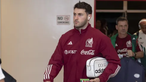 El dorsal de Santi Giménez para el México vs. Estados Unidos