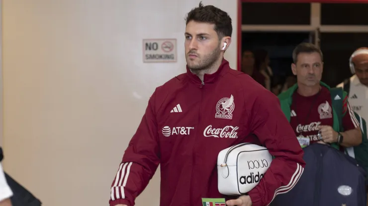 El dorsal de Santi Giménez para el México vs. Estados Unidos
