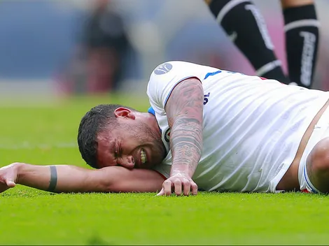 Juan Escobar se retiró de Cruz Azul por esta lesión