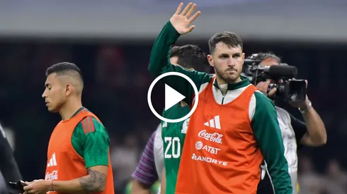 Santiago Giménez estuvo en el empate ante Camerún