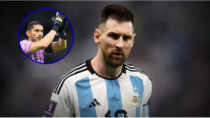 Corona podría atajarle a Messi con Cruz Azul.