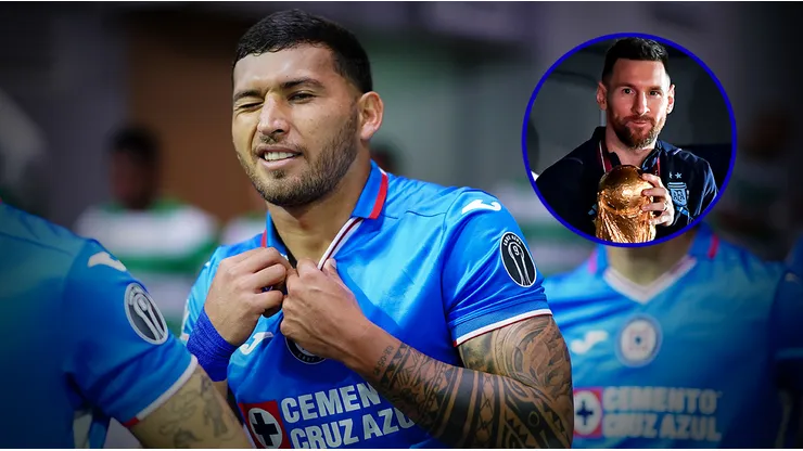 Juan Escobar deberá contener a Messi como el pilar de la zaga celeste.