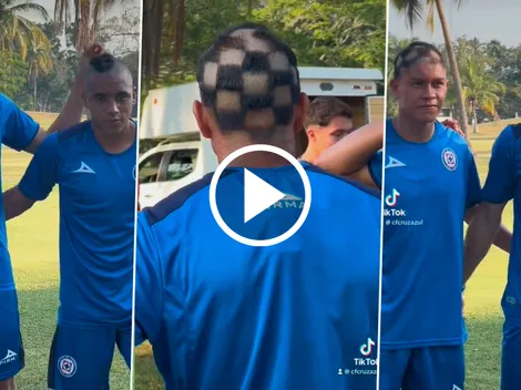 Novatada en Cruz Azul: Los ridículos cortes de pelo de los juveniles