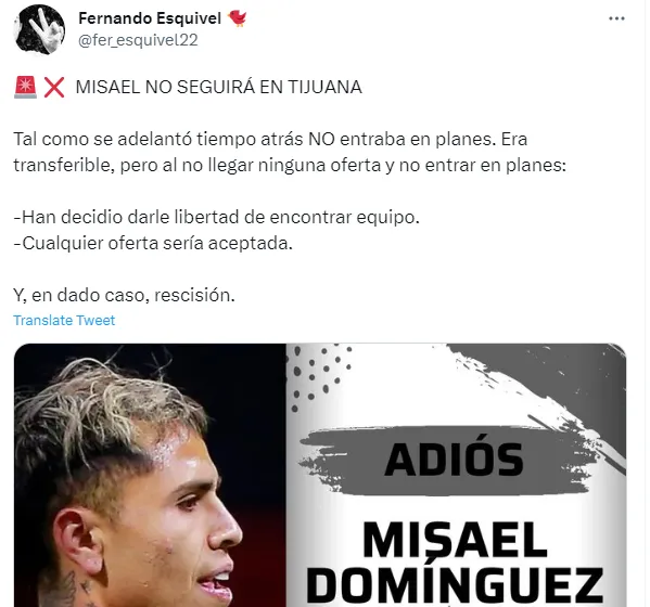 Información de Fernando Esquivel