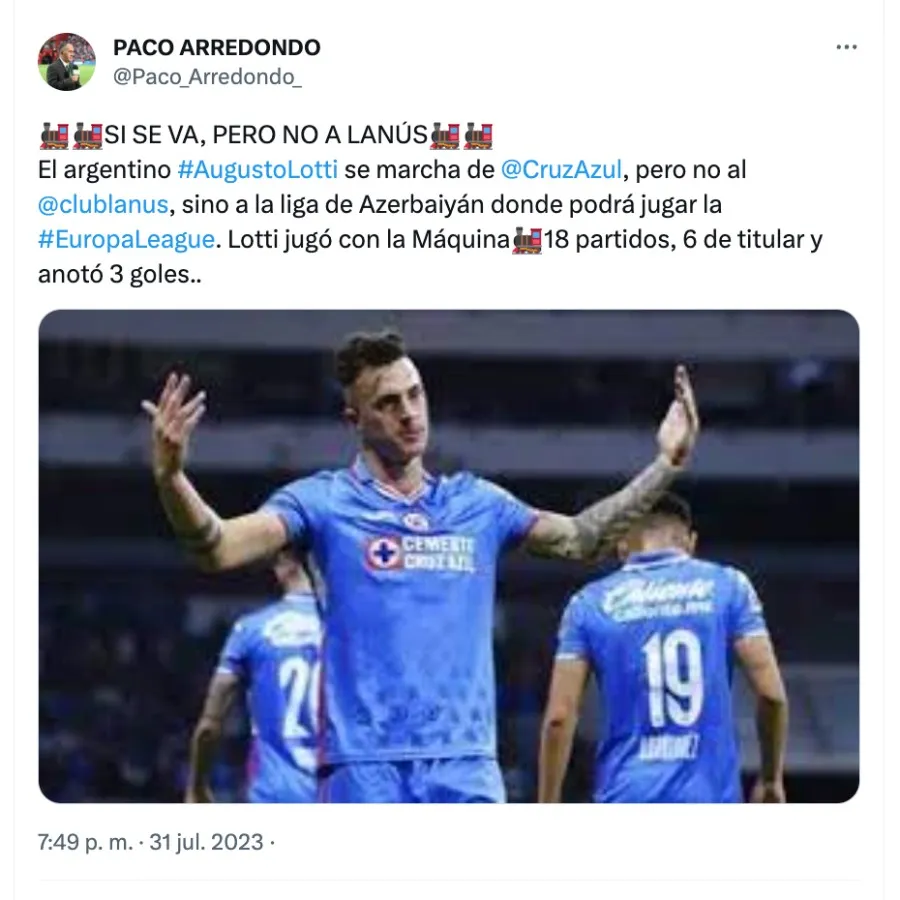 Paco Arredondo | Twitter