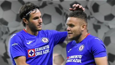Santiago Giménez y Jonathan Rodríguez, ex jugadores de Cruz Azul.