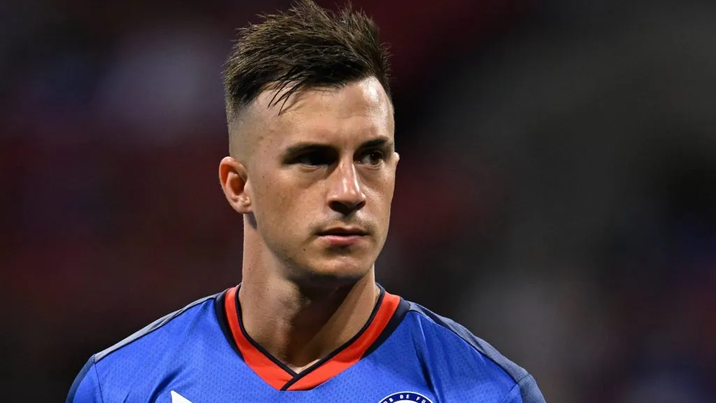 Augusto Lotti, delantero de Cruz Azul.