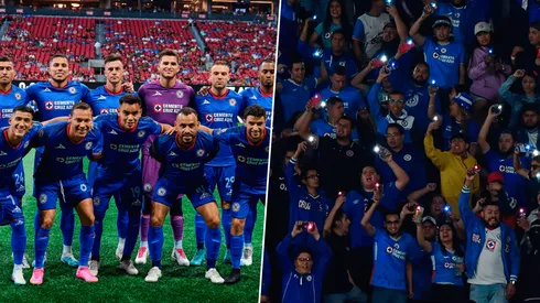 La afición de Cruz Azul no se calla nada.