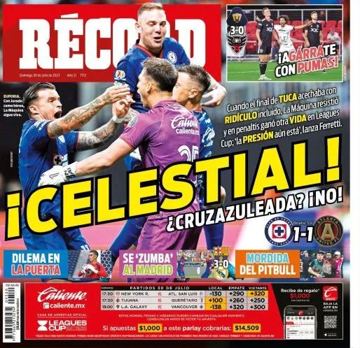 Portada de Récord