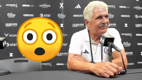 Ricardo Ferretti, DT de Cruz Azul.