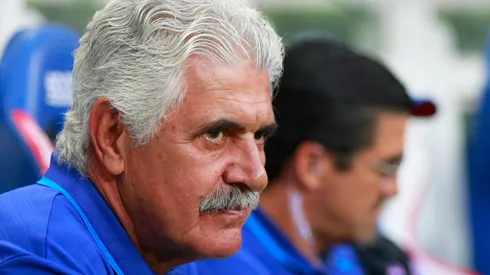 Ricardo Ferretti, DT de Cruz Azul.