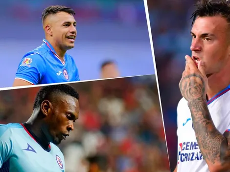 La dura estadística goleadora de los últimos 6 delanteros de Cruz Azul