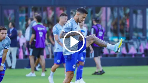 Así fue el último entrenamiento de Cruz Azul