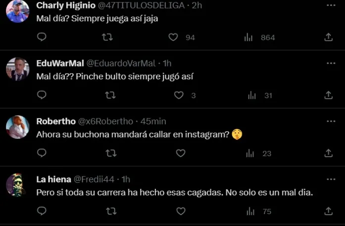 Críticas hacia el Cata