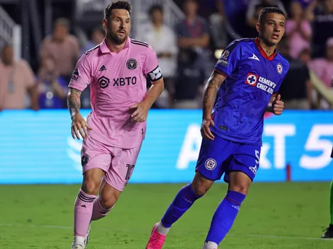 Messi sacó del fondo de la tabla a Cruz Azul