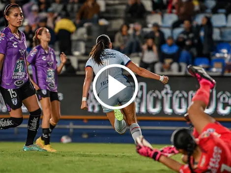 Norma Palafox marca su primer gol con Cruz Azul