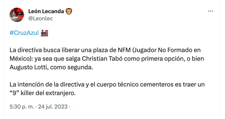 León Lecanda | Twitter