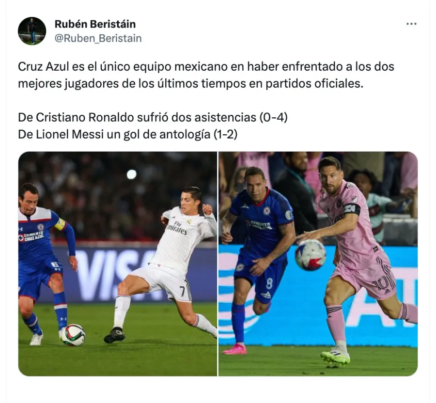 Rubén Beristáin | Twitter