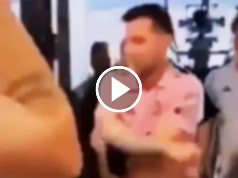 ¿Qué jugador de Cruz Azul recibió la playera de Messi?