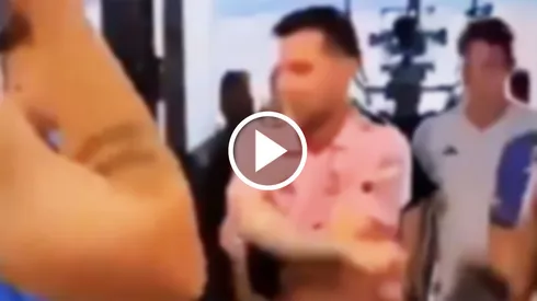 Solo un jugador de Cruz Azul recibió la camiseta original del 10 del Inter Miami.