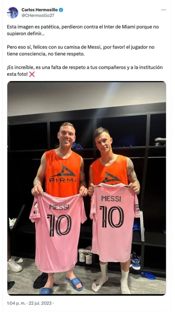 Carlos Hermosillo | Twitter