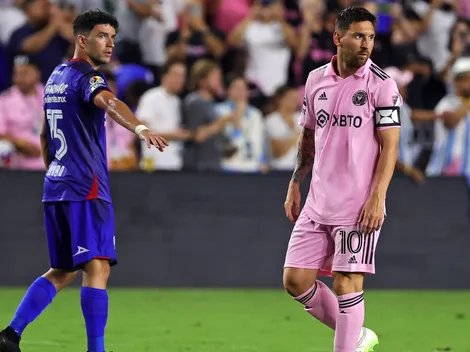 Nacho Rivero estuvo imperial cuando marcó a Messi