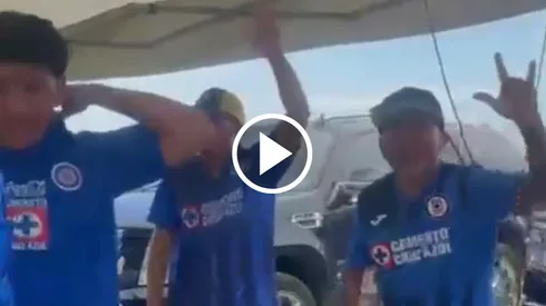 La afición del Cruz Azul le dedicó una canción a Lionel Messi.