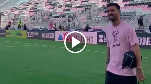 Messi está listo para enfrentar a Cruz Azul