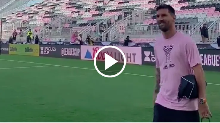 Messi está listo para enfrentar a Cruz Azul