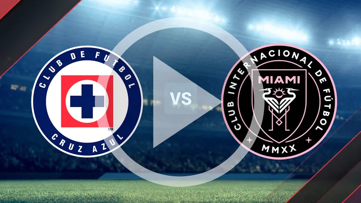 Cruz Azul se medirá ante Inter Miami por la Leagues Cup