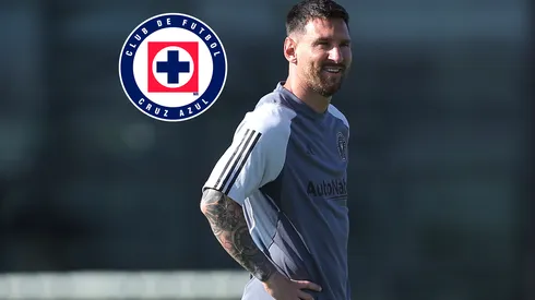 Messi y un guiño por parte de Cruz Azul.