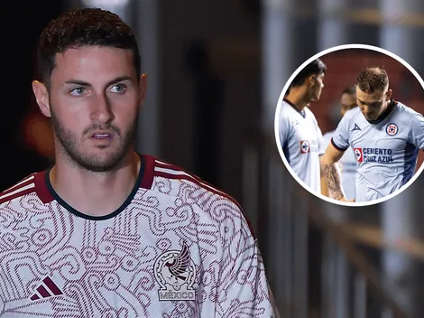 Santi Giménez graficó la actualidad de Cruz Azul