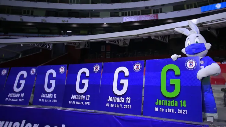 Cruz Azul presumió su récord de victorias seguidas con Blu.