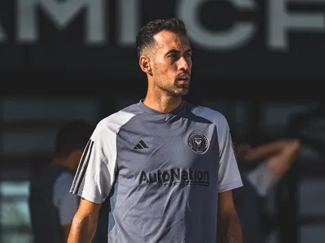 Sergio Busquets tuvo su primer entrenamiento con Inter Miami