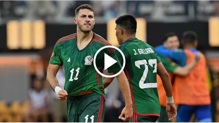 Santiago Giménez se despachó con una soberbia anotación con el TRI.