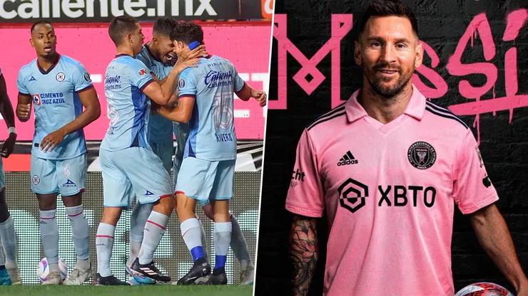 Cruz Azul enfrentará a Messi en la Leagues Cup 2023