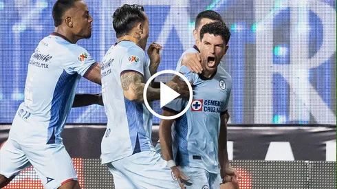 ¡Golazo de Nacho! El futbolista uruguayo abrió el marcador.