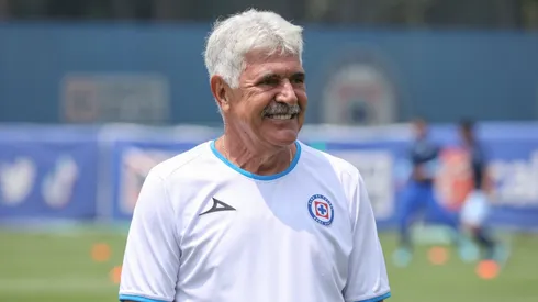 Ricardo Ferretti, DT de Cruz Azul.