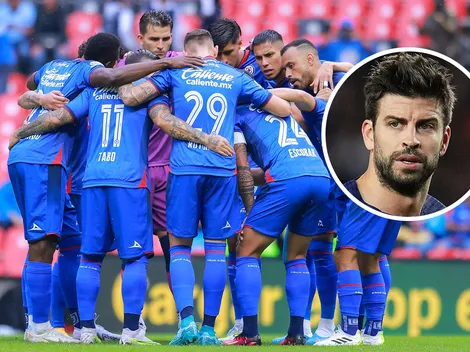 El jugador de Cruz Azul que tiene los mismos números que Gerard Piqué