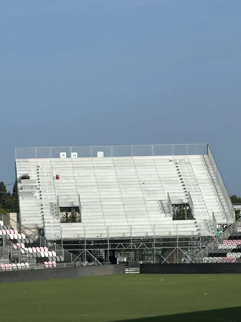 La nueva grada de Inter Miami (@FrancoPanizo)