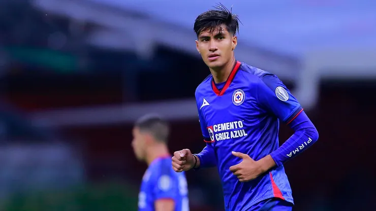 Cristian Jiménez disputó su tercer partido con Cruz Azul en la Liga MX.